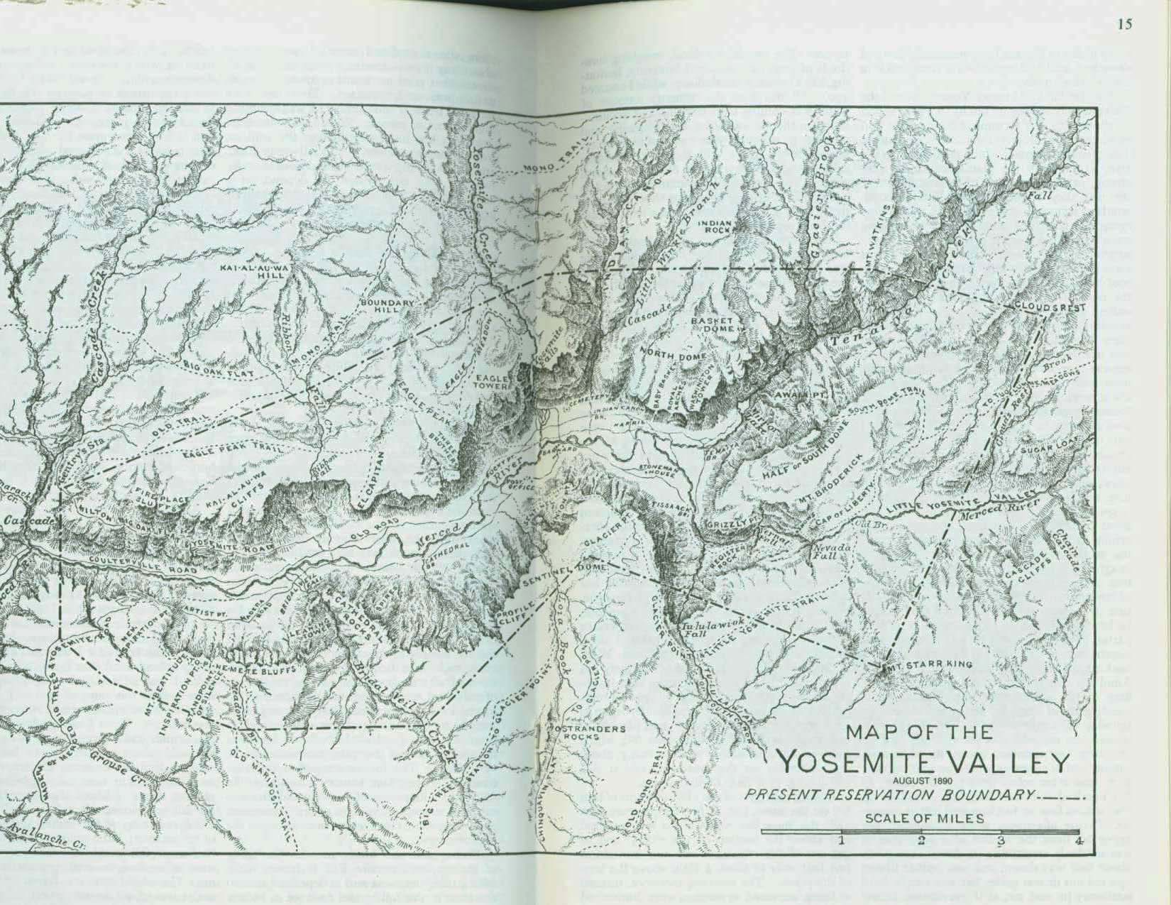 The Proposed Yosemite National Park--treasures & features, 1890. vis0003f
